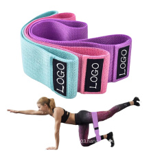 Non-slip outwork customized resistance hip bands